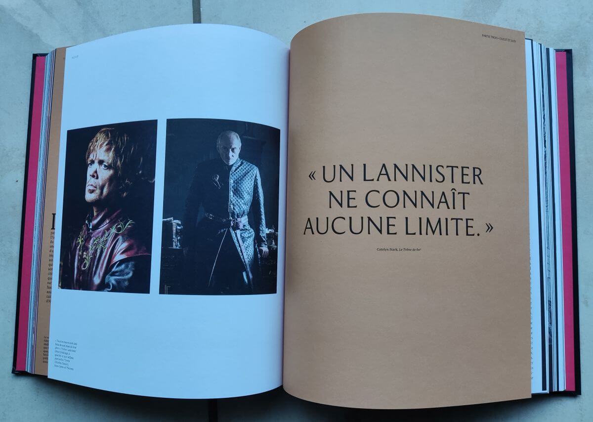 les mondes des George RR Martin Du May livre intérieur